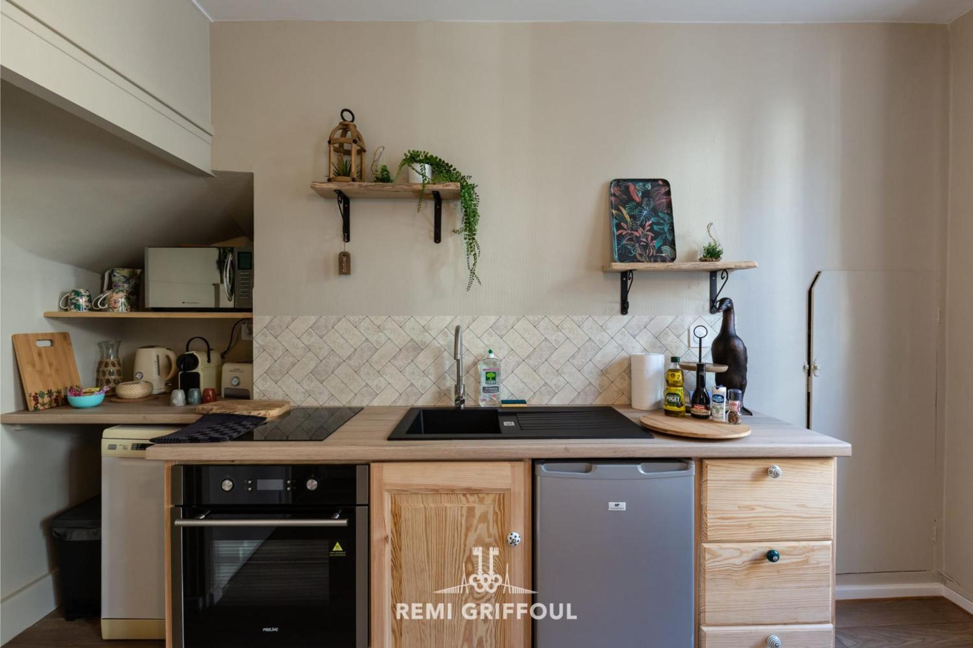 Emeraude Cozy Nest 3 Heart Of Historic District 2 Guests Honfleur Buitenkant foto
